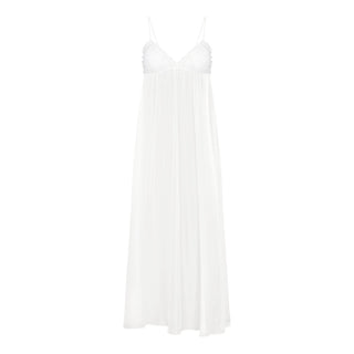 SKIMS ROMANCE LONG SLIP DRESS | IVORY