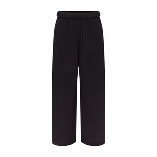 COTTON FLEECE CLASSIC STRAIGHT LEG PANT | ONYX