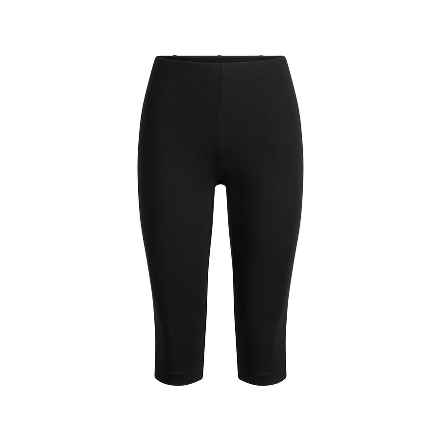 THE ESSENTIAL COLLECTION HIGH-WAISTED CAPRI | OBSIDIAN