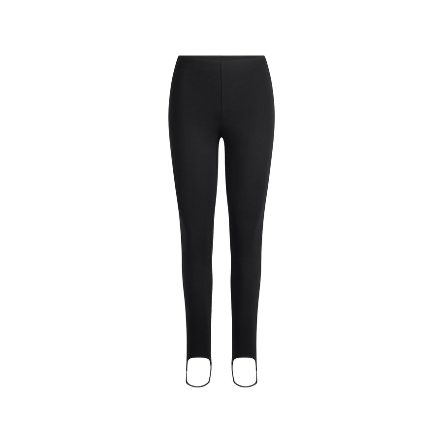 THE ESSENTIAL COLLECTION HIGH-WAISTED STIRRUP LEGGING | OBSIDIAN