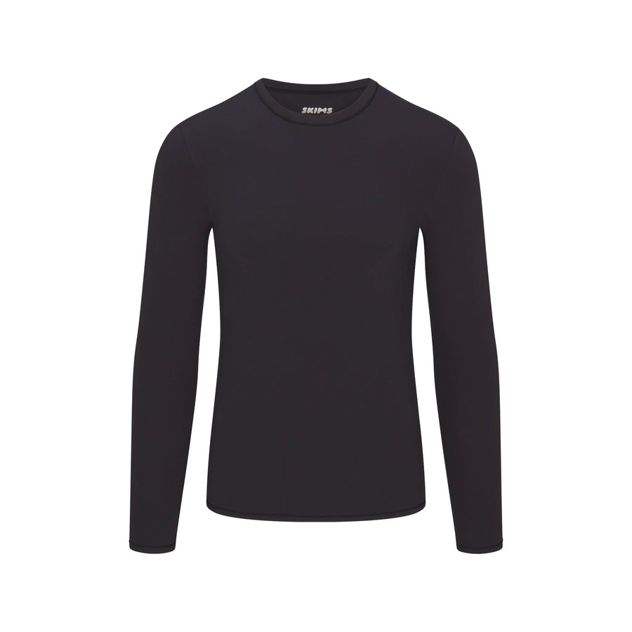 FITS EVERYBODY MENS SLIM LONG SLEEVE T-SHIRT | ONYX
