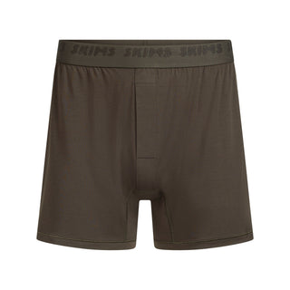 SKIMS STRETCH MENS KNIT BOXER | LODEN