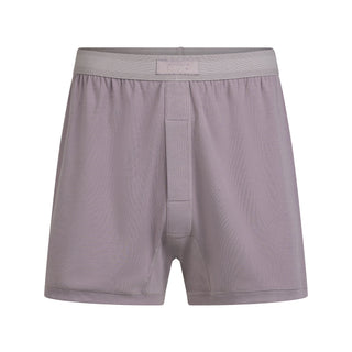 SKIMS COTTON MENS KNIT BOXER | ZINC
