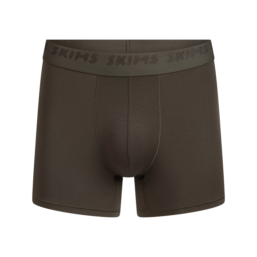 SKIMS STRETCH MENS 3" BOXER BRIEF | LODEN