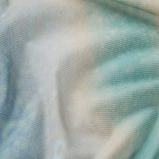 SKIMS ACCESSORIES HEADSCARF | CYAN FK OMBRE PRINT