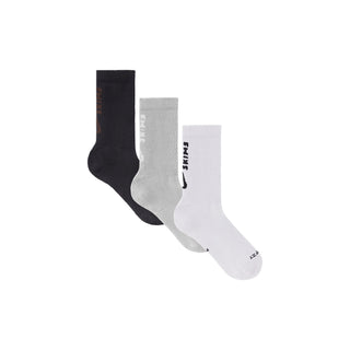 NikeSKIMS ACCESSORIES DRI-FIT™ CREW SOCK 3-PACK | HEATHER GREY MULTI