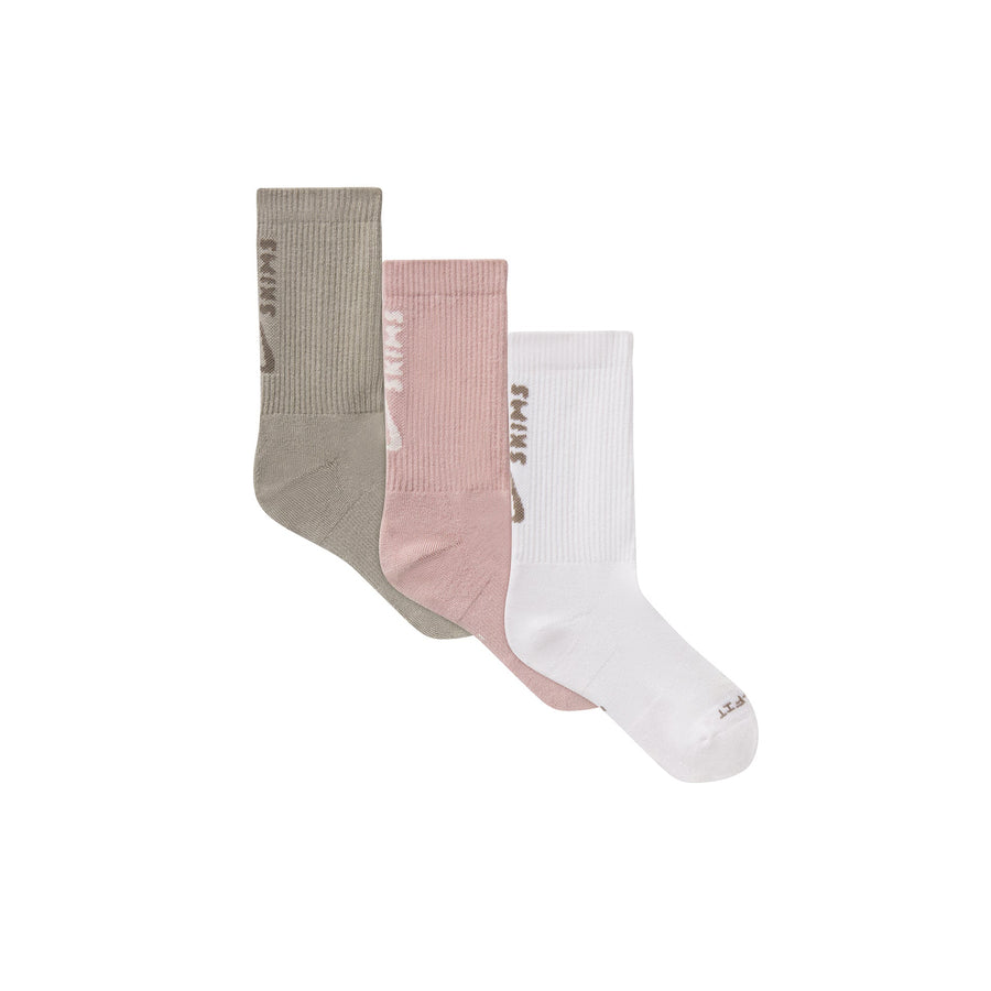 NikeSKIMS ACCESSORIES DRI-FIT™ CREW SOCK 3-PACK | HIMALAYAN MULTI