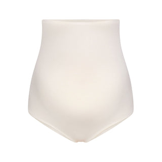 COTTON JERSEY MATERNITY HIGH-WAISTED BRIEF | MARBLE