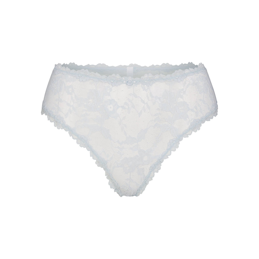 STRETCH LACE BRIEF | POWDER BLUE