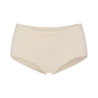 LIGHTWEIGHT COTTON LACE BOY SHORT | BUTTER TONAL