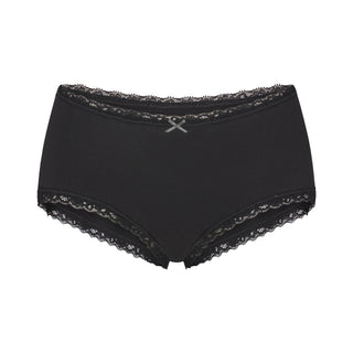 LIGHTWEIGHT COTTON LACE BOY SHORT | SOOT