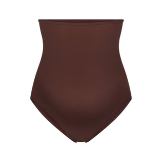 FITS EVERYBODY MATERNITY HIGH-WAISTED BRIEF | COCOA
