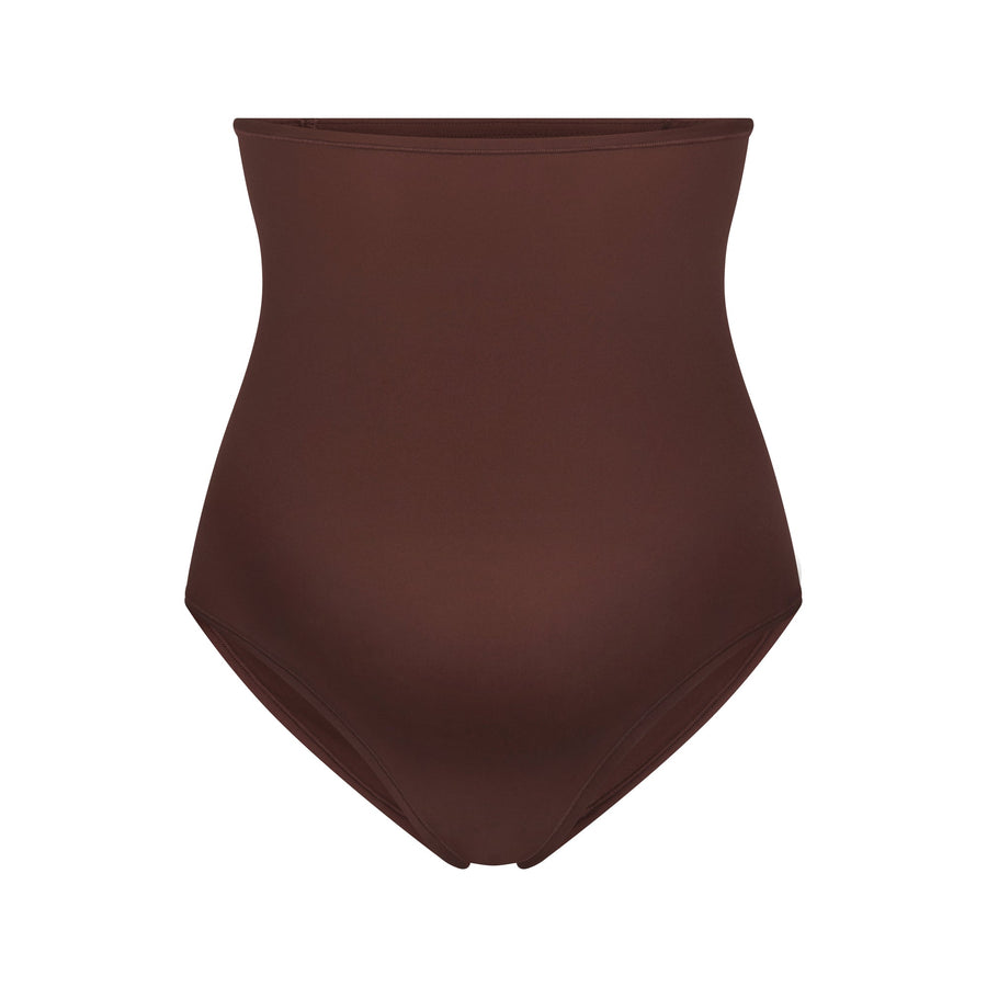 FITS EVERYBODY MATERNITY HIGH-WAISTED BRIEF | COCOA