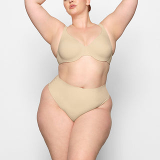 SMOOTHING INTIMATES HIGH-WAISTED THONG | SAND