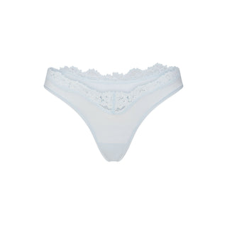 FITS EVERYBODY LACE DIPPED THONG 5-PACK | IVORY PEARL BOW MULTI