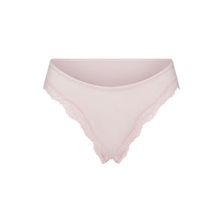 FITS EVERYBODY LACE CHEEKY TANGA 5-PACK | IVORY PEARL BOW MULTI