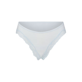 FITS EVERYBODY LACE CHEEKY TANGA 5-PACK | IVORY PEARL BOW MULTI