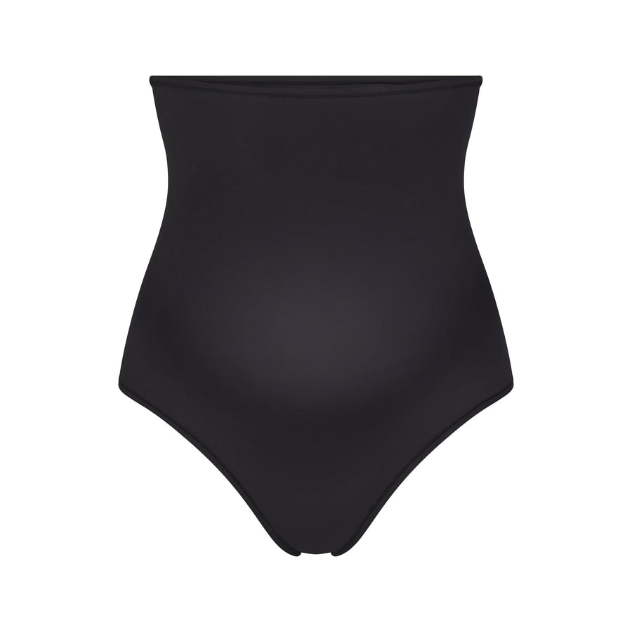 FITS EVERYBODY MATERNITY HIGH-WAISTED THONG | ONYX
