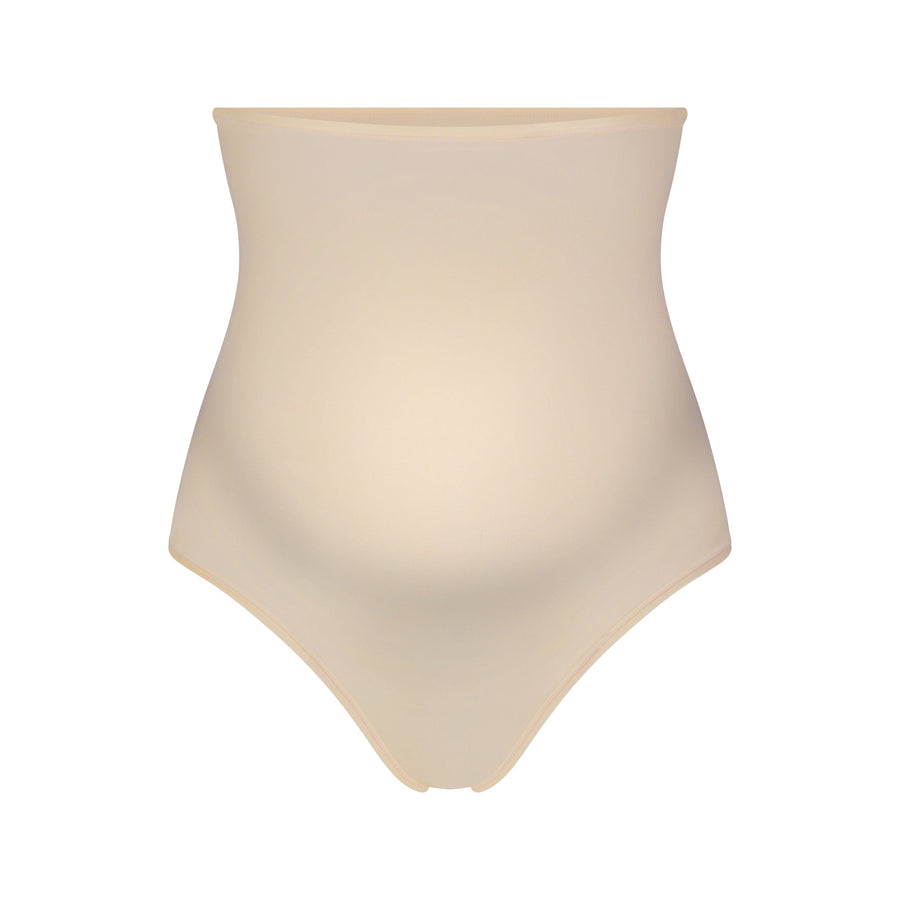 FITS EVERYBODY MATERNITY HIGH-WAISTED THONG | SAND