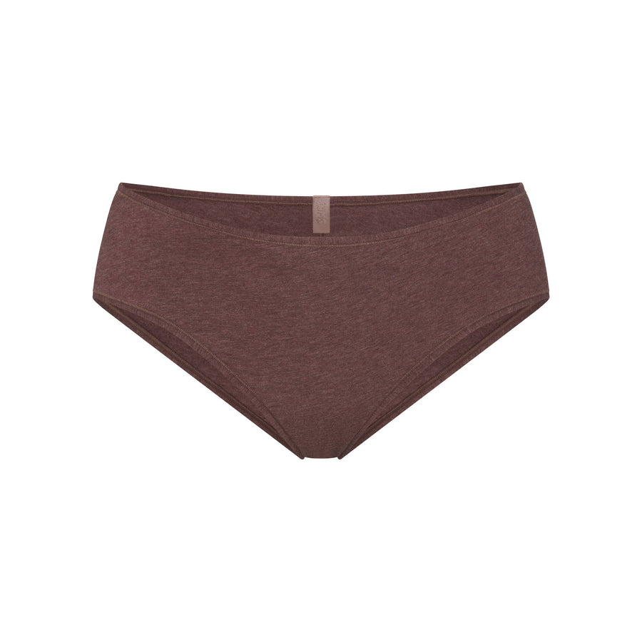 EVERYDAY COTTON HIPSTER | COCOA HEATHER