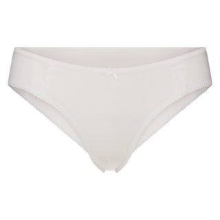 LIGHTWEIGHT COTTON LACE HIPSTER | SNOW