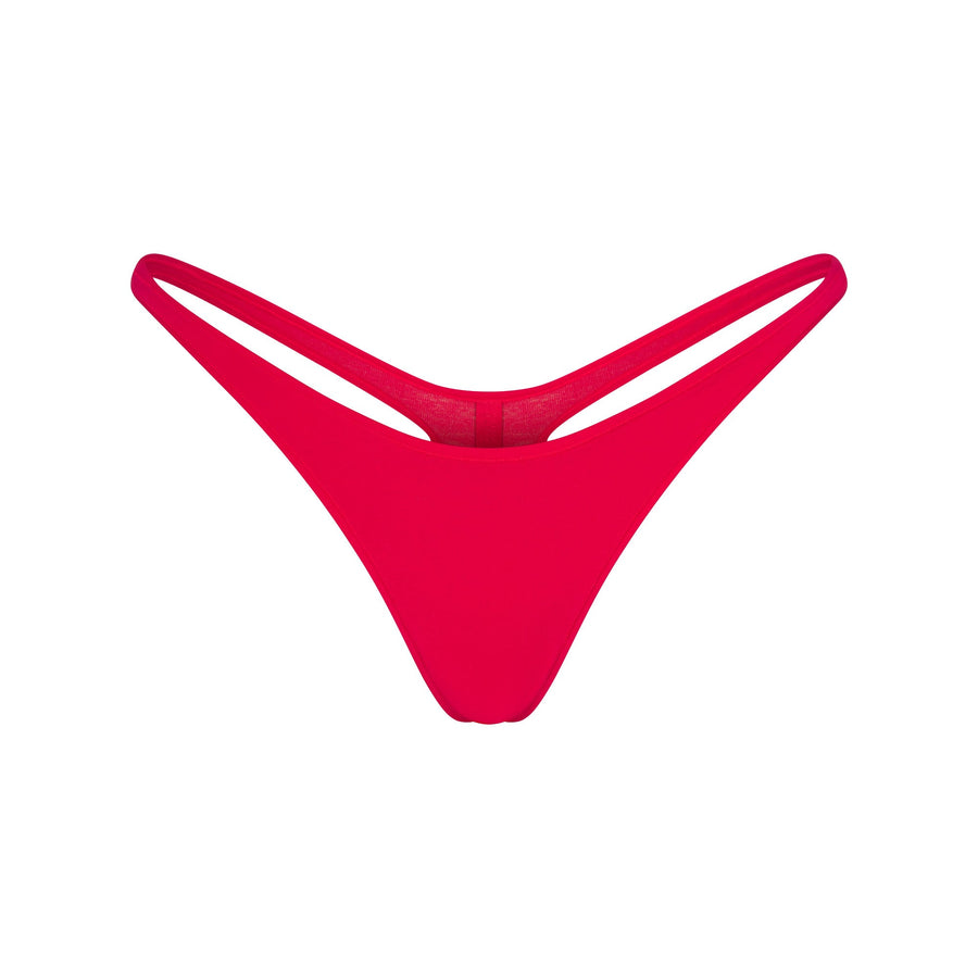 EVERYDAY COTTON THONG | CARMINE