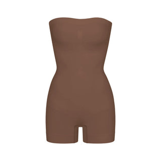 SEAMLESS SCULPT STRAPLESS SHORTIE BODYSUIT | JASPER