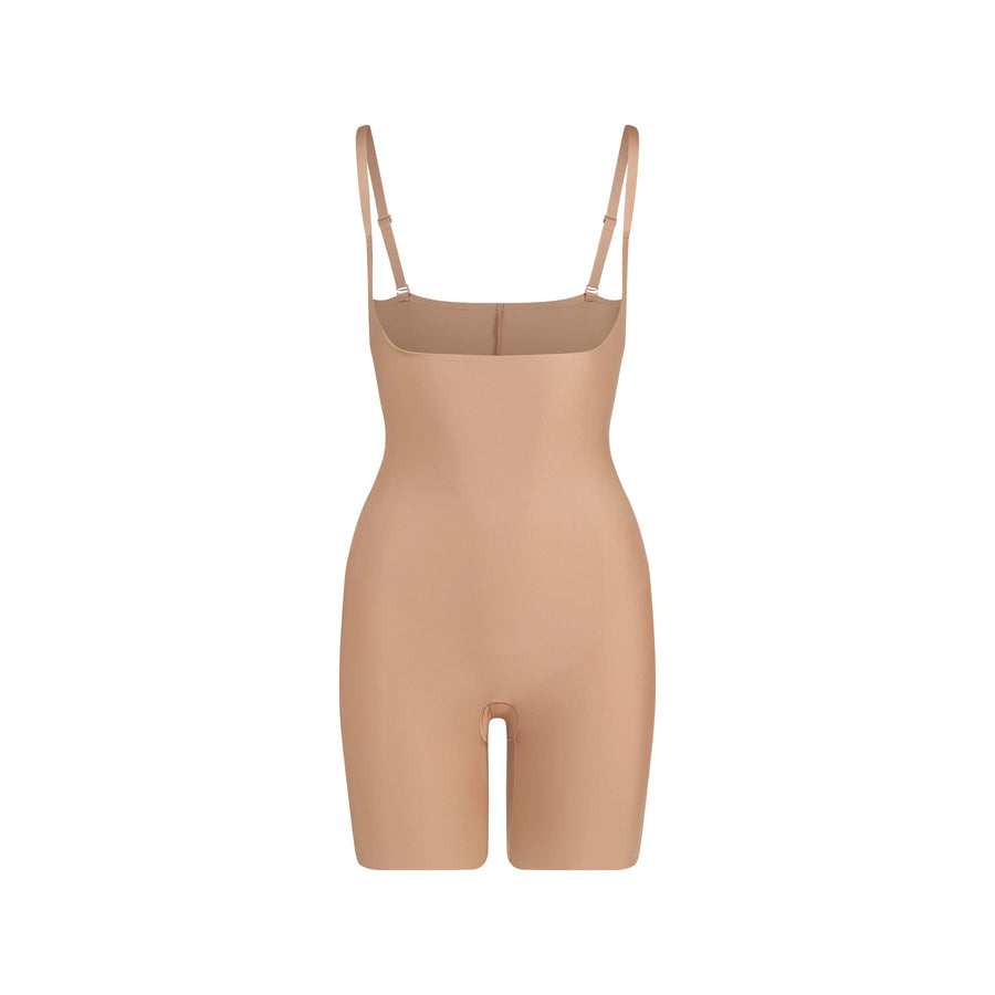 SKIMS BODY CORE SCULPT OPEN BUST MID THIGH BODYSUIT | SIENNA