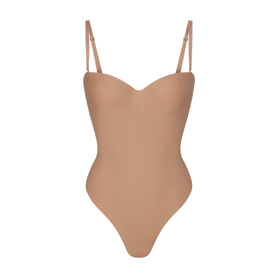 SKIMS BODY UNDERWIRE THONG BODYSUIT | SIENNA