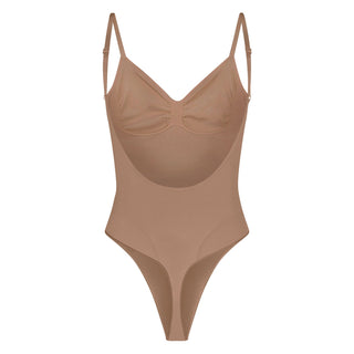 SEAMLESS SCULPT LOW BACK THONG BODYSUIT | SIENNA