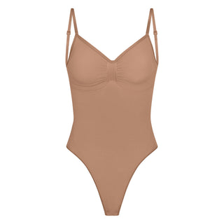 SEAMLESS SCULPT LOW BACK THONG BODYSUIT | SIENNA