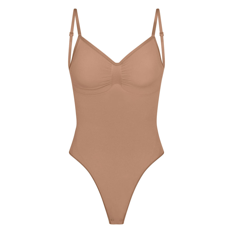 SEAMLESS SCULPT LOW BACK THONG BODYSUIT | SIENNA