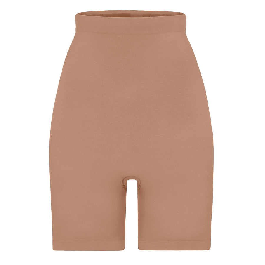 SEAMLESS SCULPT HIGH-WAISTED ABOVE THE KNEE SHORT | SIENNA