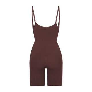 SEAMLESS SCULPT BUTT LIFTING OPEN BUST BODYSUIT | COCOA