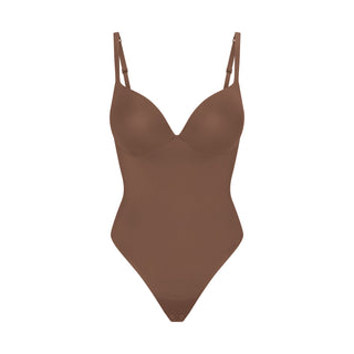SKIMS ULTIMATE BODY PUSH-UP THONG BODYSUIT | JASPER