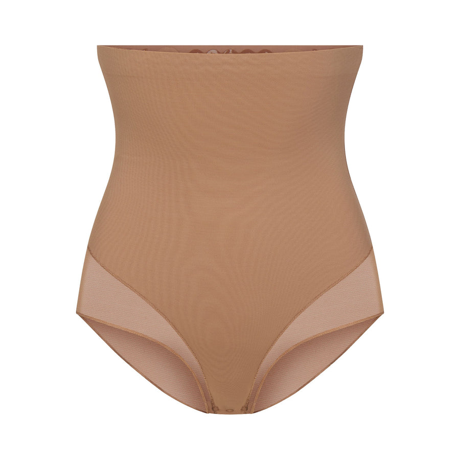 POWER MESH SHAPEWEAR CORE SCULPT HIGH-WAISTED BRIEF | SIENNA