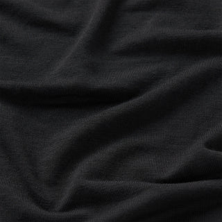 SHEER MODAL LONG T-SHIRT | ONYX