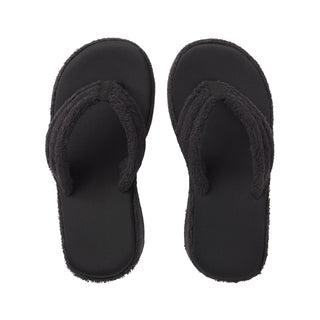 TERRY PLATFORM SANDAL | ONYX