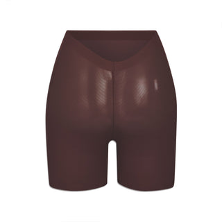 SHEER SCULPT LOW BACK SHORT | COCOA