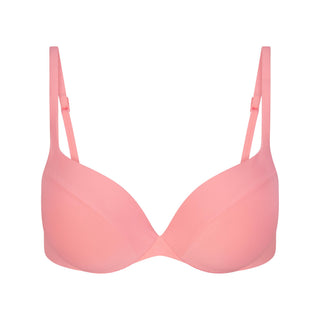 SIGNATURE SWIM ULTIMATE PUSH-UP TIE BACK BIKINI TOP | MELON