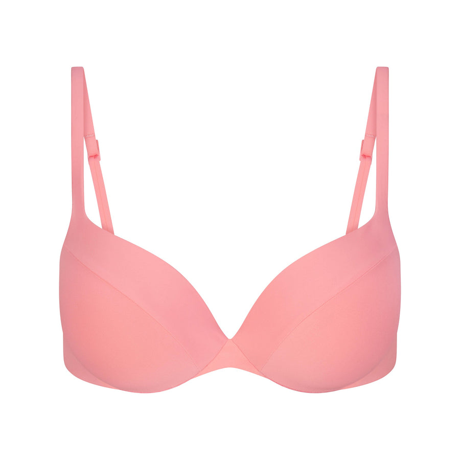 SIGNATURE SWIM ULTIMATE PUSH-UP TIE BACK BIKINI TOP | MELON