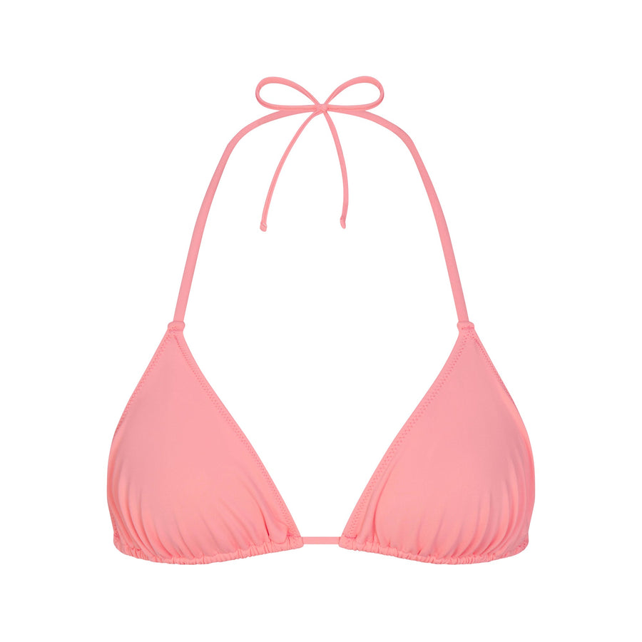 SIGNATURE SWIM TRIANGLE BIKINI TOP | MELON