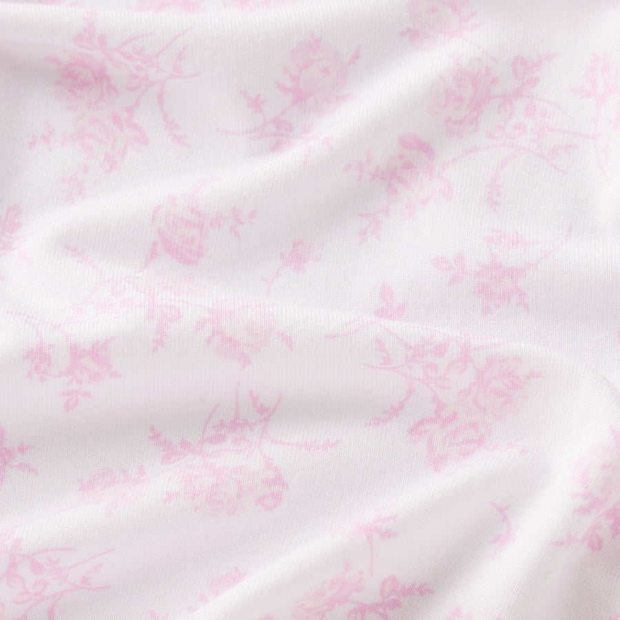 SKIMS SLEEP BABY ONESIE | SNOW DELICATE FLORAL PRINT