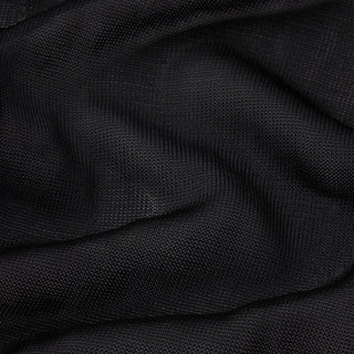 SLINKY KNIT SCOOP LONG TANK | OBSIDIAN
