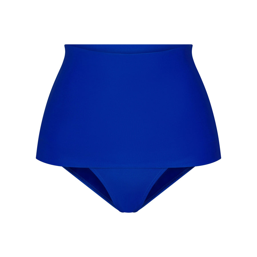 ICONIC SWIM CONVERTIBLE BIKINI BOTTOM | COBALT