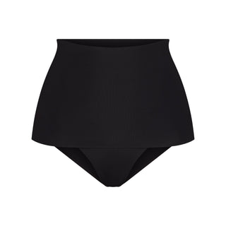 ICONIC SWIM CONVERTIBLE BIKINI BOTTOM | OBSIDIAN