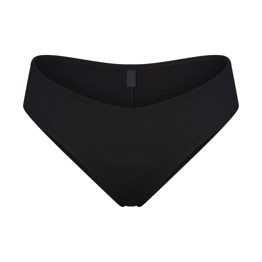 ICONIC SWIM HIPSTER BIKINI BOTTOM | OBSIDIAN