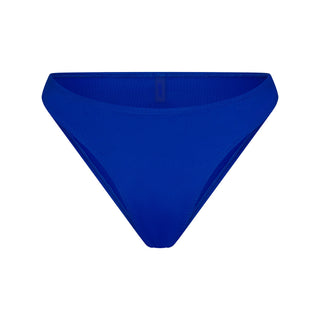 ICONIC SWIM HIGH LEG BIKINI BOTTOM | COBALT