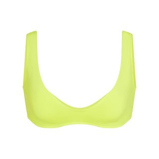 SIGNATURE SWIM PLUNGE BIKINI TOP | SPHENE