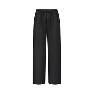SWIM COVER-UPS SHEER PANT | OBSIDIAN